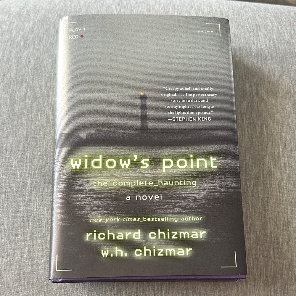 Horror/thriller book